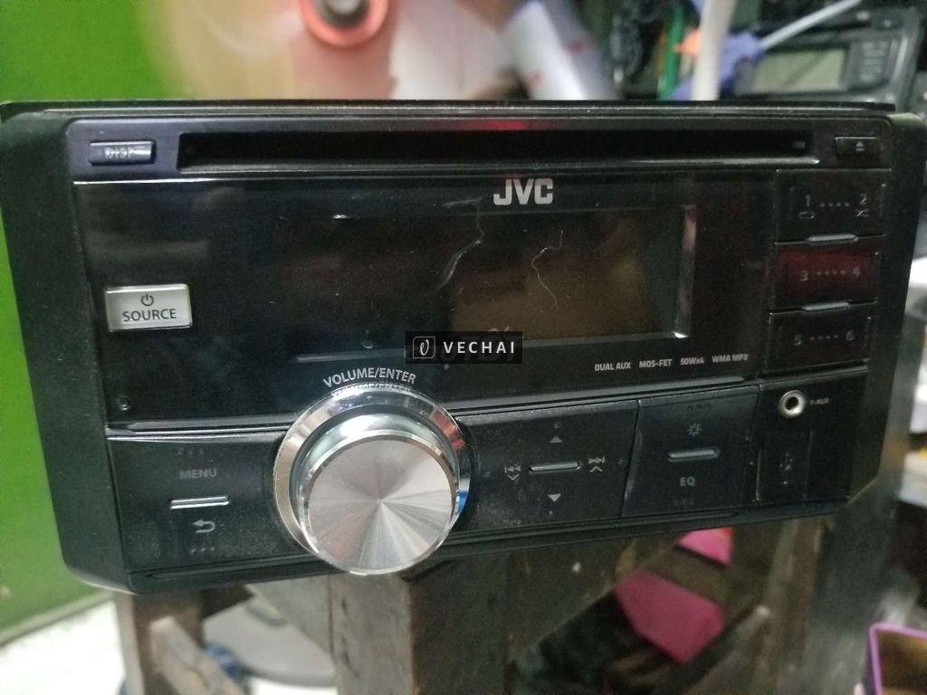 Đầu cd jvc tháo xe toyota Fortuner