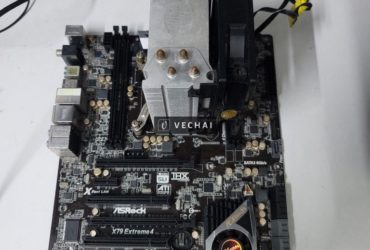 Xác combo Asrock X79 kèm CPU xeon + Tản Coole