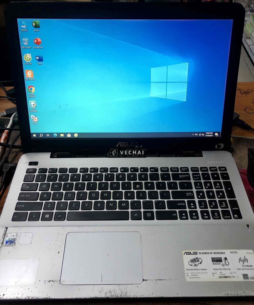 Laptop asus i3-4040U/ Ram4G/500g giá xác