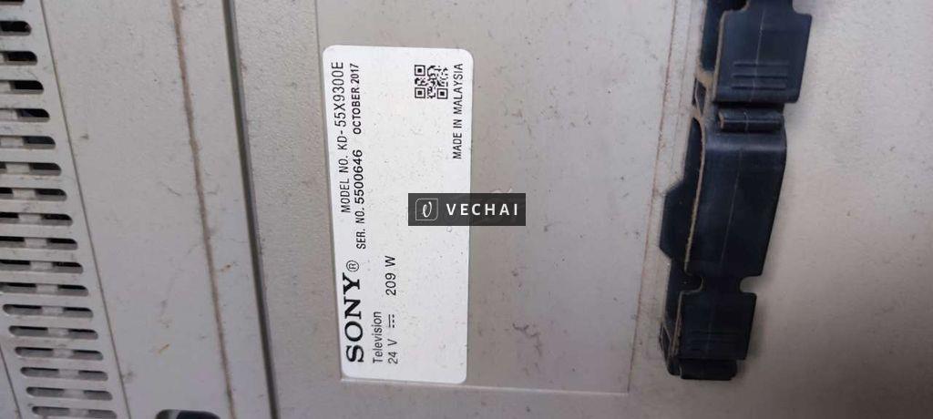 Tivi sony 55x9300e hư màn bán xác