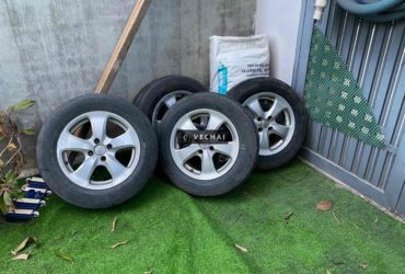 4 mâm vỏ 195/65R15