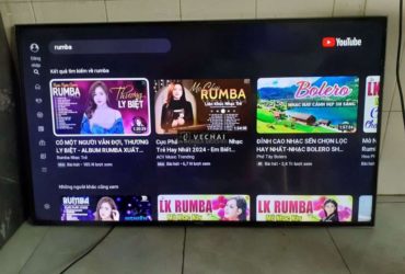 Smart tivi 55 inch Samsung trực tiếp YouTube