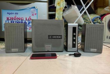 Bộ loa vi tính 2.1 Microlab loa gỗ màu cánh dán kh