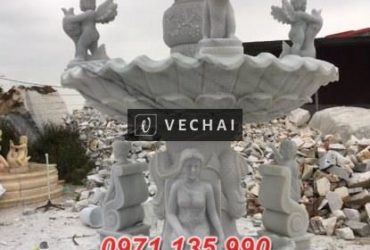 202- mẫu đài phun nước bằng đá đẹp bán trà vinh