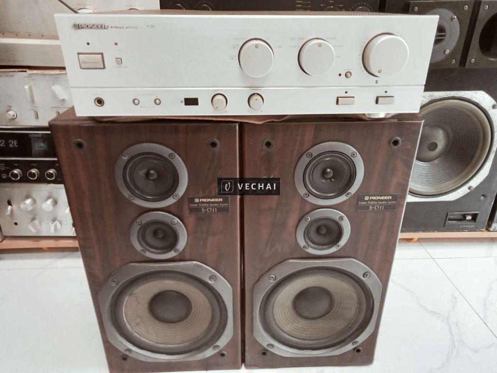 Bộ amply loa pioneer bass 2tất