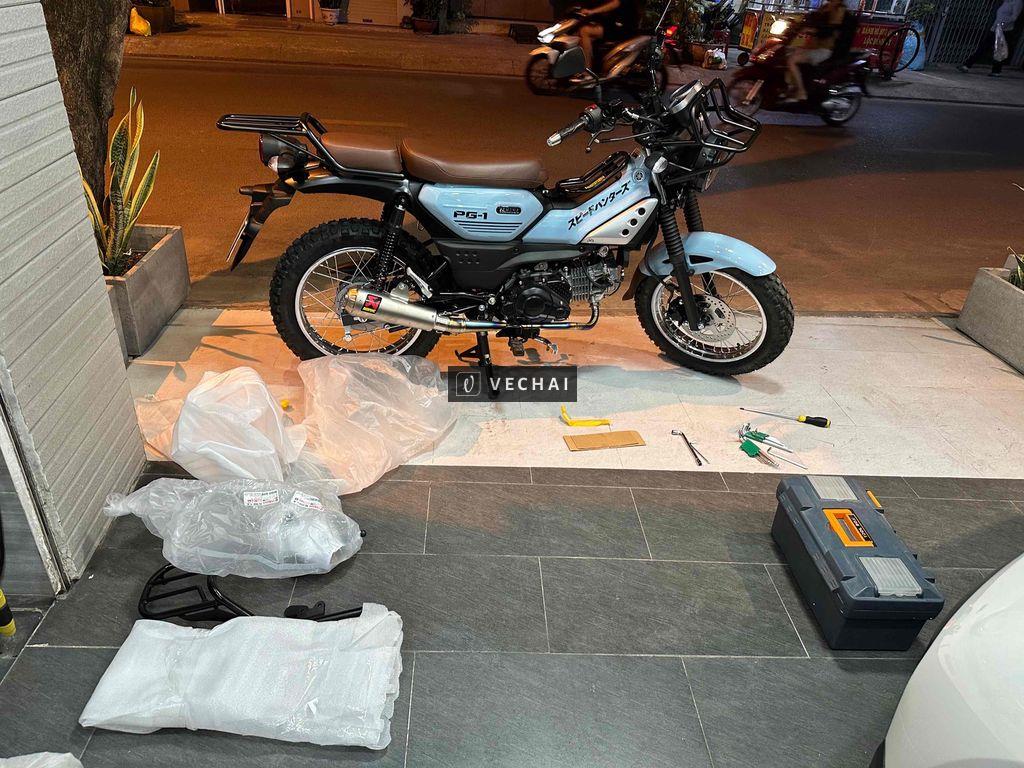 Pô siêu lướt mới chạy 10 km trên xe Yamaha PG-1