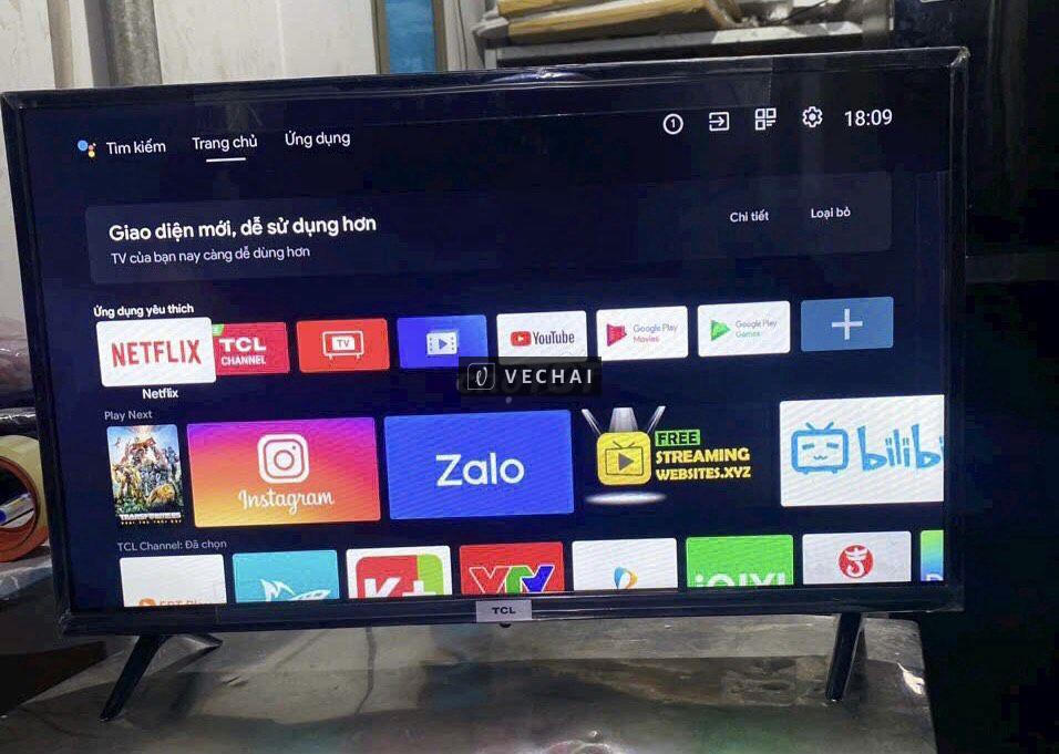 TIVI TCL ULTRA FULL HD TRÀN VIỀN ĐỘC ĐÁO TRẢ GÓP