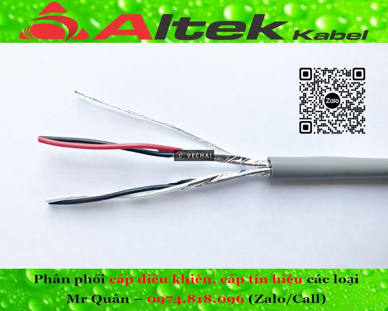 Cáp Tín Hiệu Vặn Xoắn AWG của Altek Kabel