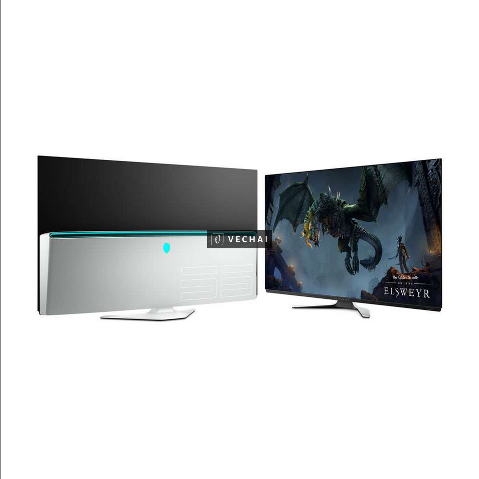 Tàu Nhanh Màn Hình Monitor Dell Alienware Aw5520 Oled 4K 120Hz Led Hue 55 Inch- New Fullbox 100%