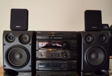 Sony G80 đẹp, nghe CD Cassette Radio Aux tiếng hay