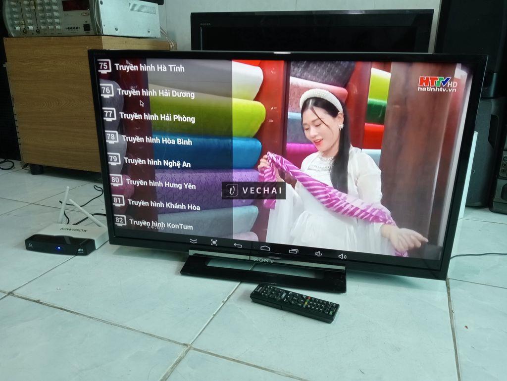 Tivi Sony led mỏng 32 inch kèm smart box TV