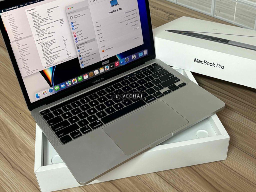 Macbook pro 2020 – 13.3 inch  🍒 core : i5 👉 Ram :