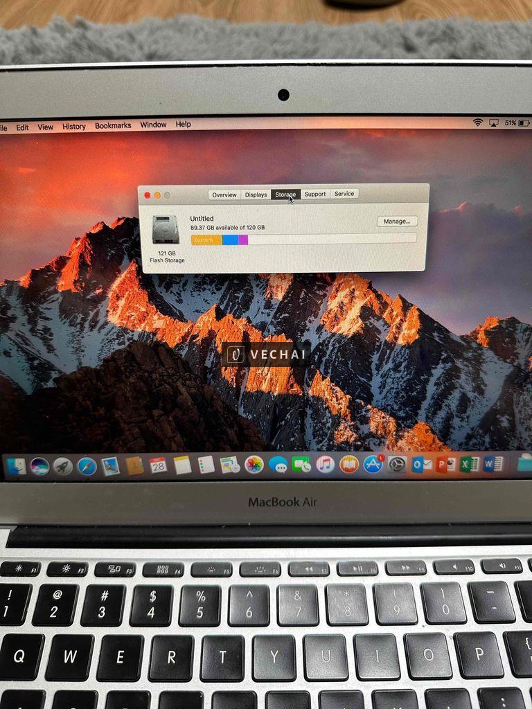 Bán dùng e gái macbook air 11 inch 2015 như mới…