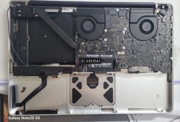 Xác Macbook Pro 15 Mid 2010 cho ae lấy linh kiện