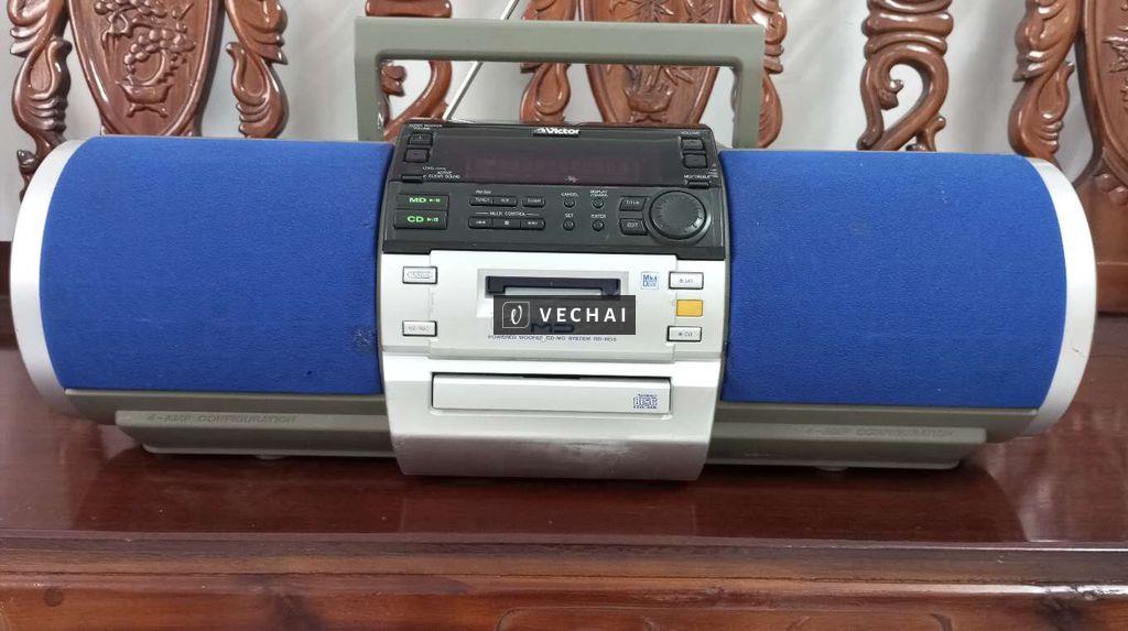 Radio cassette CD hiệu victor model RD – MD5