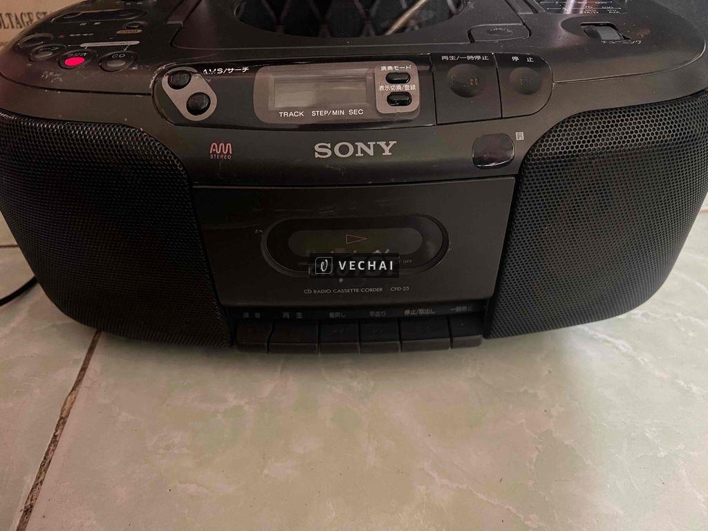 Đài radio sony nội địa CFD-25