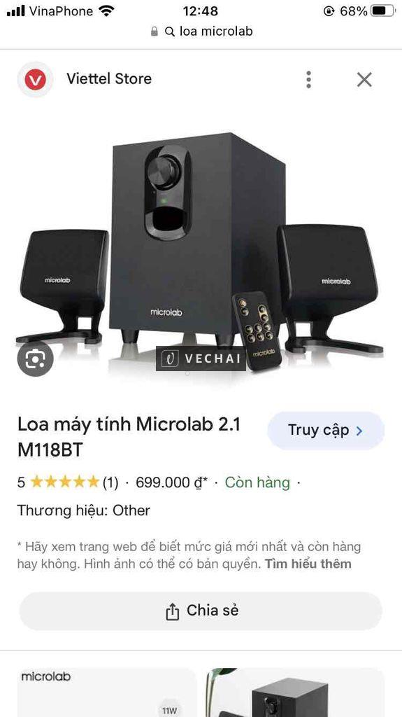 Loa vi tính microlab