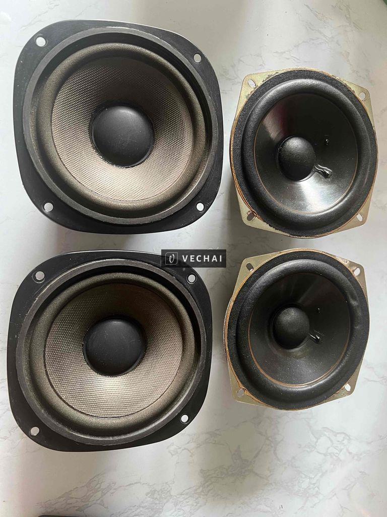 2 cặp loa bass xịn