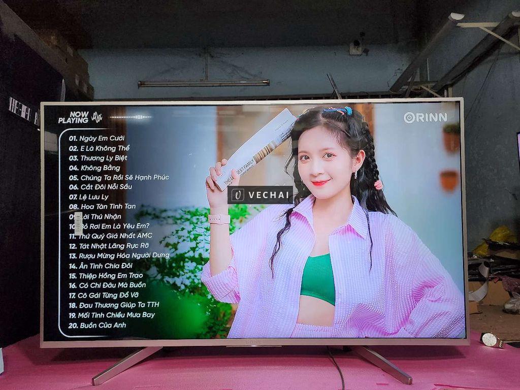 Android Tivi Sony 4K 49X8000E – 49 inch. Đẹp 98%