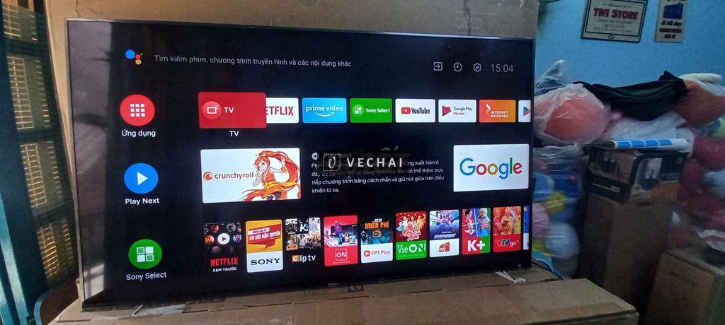 Android Tivi Sony 55inch 4K giọng nói, mẫu 2018