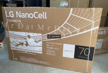 TIVI. NANOCELL 4K 70 inch LG 70NANO76. 𝐁𝐇: 𝟎𝟗/𝟐𝟎𝟐𝟓