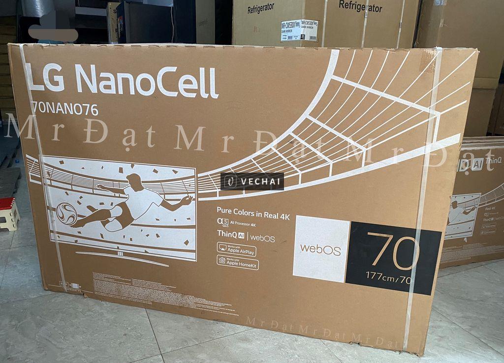 TIVI. NANOCELL 4K 70 inch LG 70NANO76. 𝐁𝐇: 𝟎𝟗/𝟐𝟎𝟐𝟓