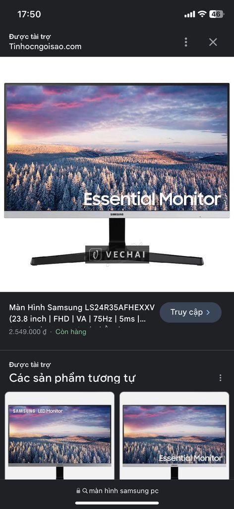 Xác màn samsung 14inch sử dụng bình thường