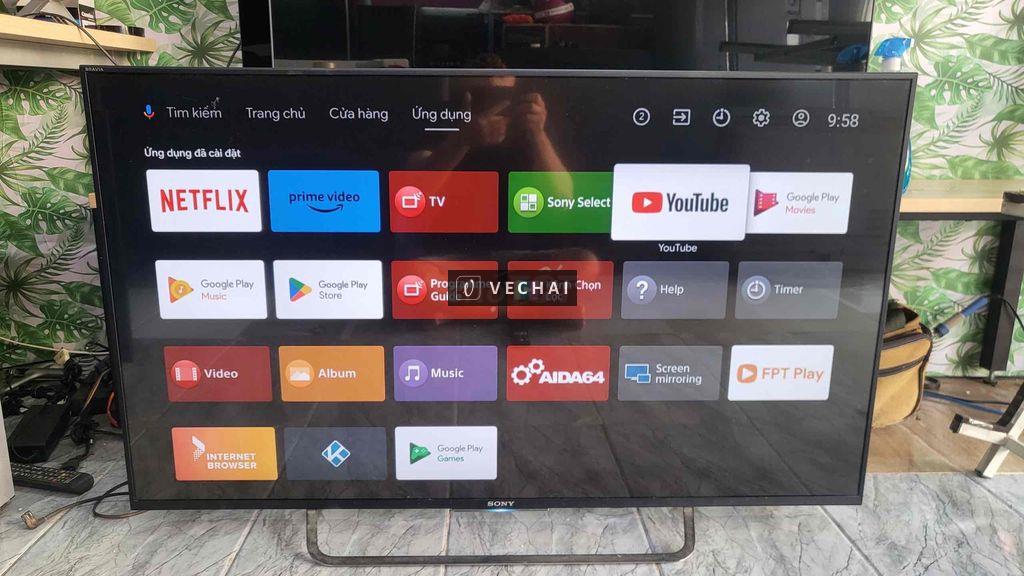 Smart Tivi Sony 49″ màn 4k siêu nét Android