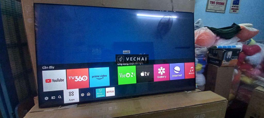 Smart Tivi Samsung 55inch 4K giọng nói, mẫu 2021