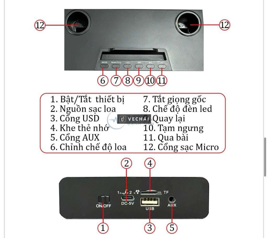 Loa mới 100%