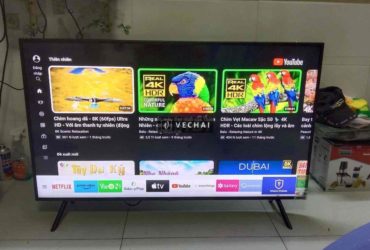 Smart tivi Samsung 55in 4k giọng nói còn bh hãng.