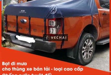 Bạc trùm thùng xe bán tải Ford Ranger 2023