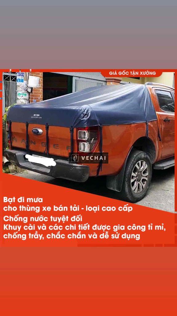 Bạc trùm thùng xe bán tải Ford Ranger 2023