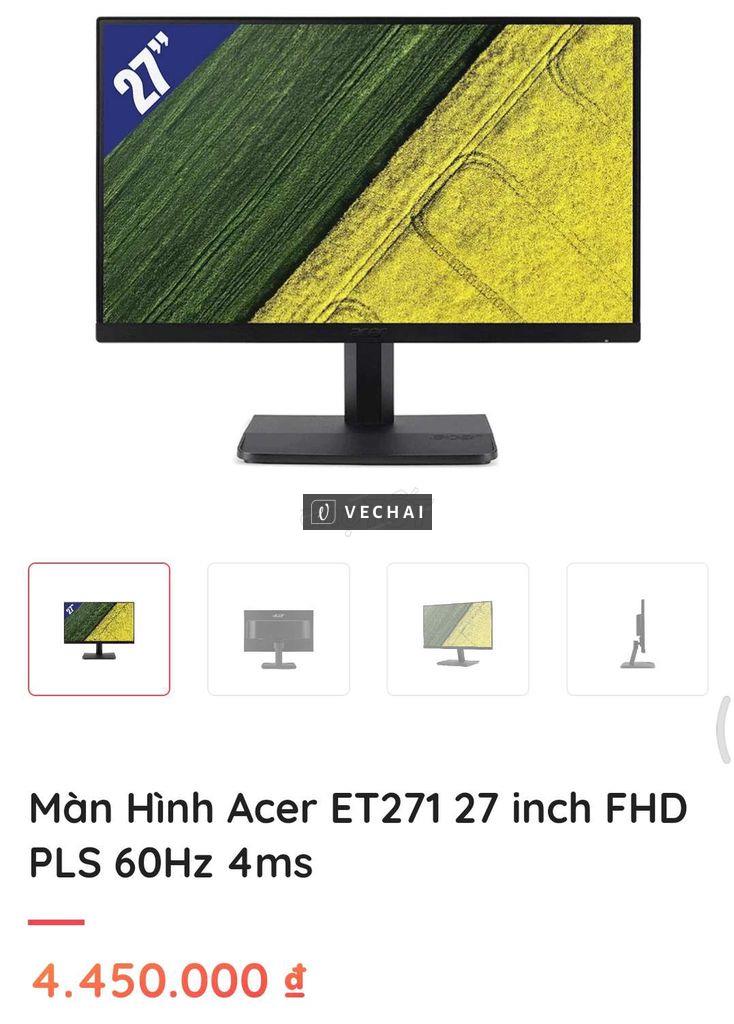 thanh lý màn hình 27 inch acer ET271