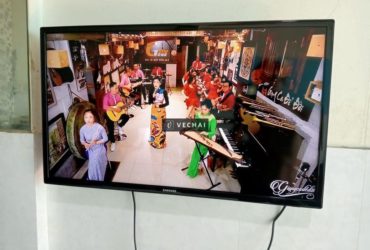 Tivi Samsung led mỏng 32 inch kèm smart box TV