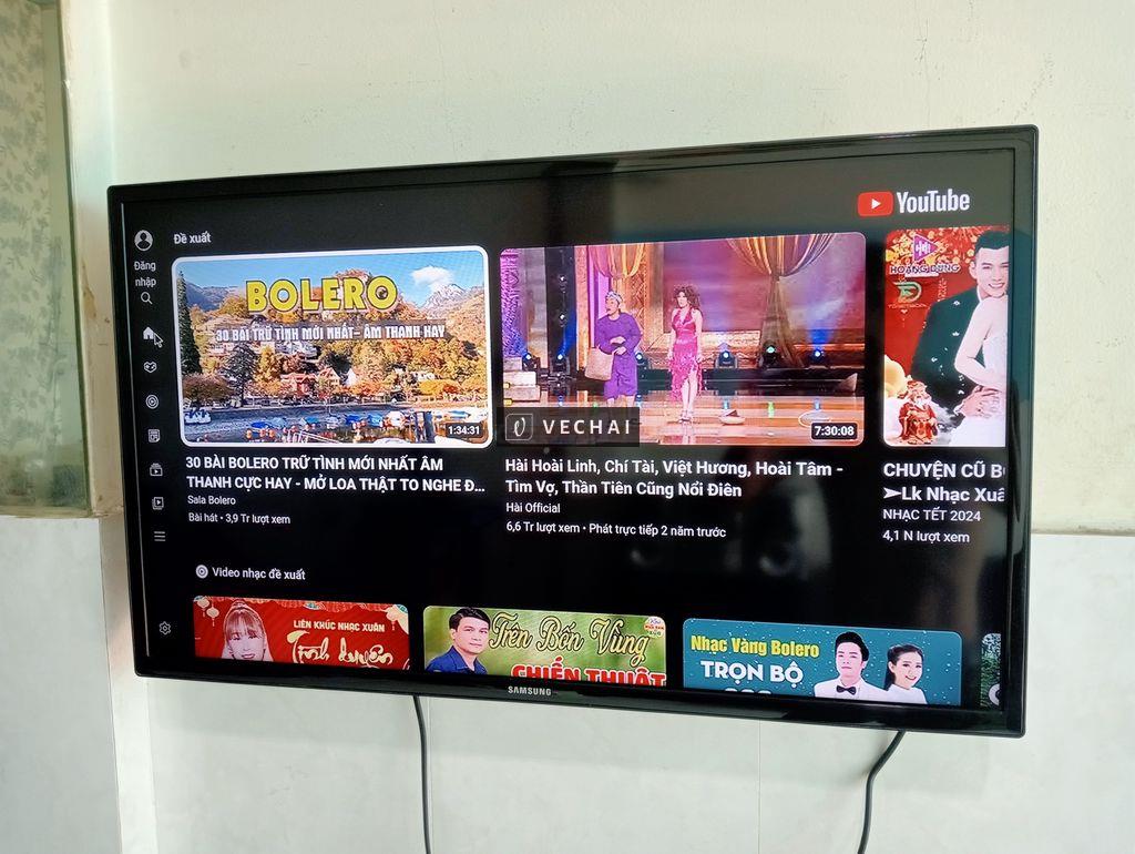 Tivi Samsung led mỏng 32 inch kèm smart box TV