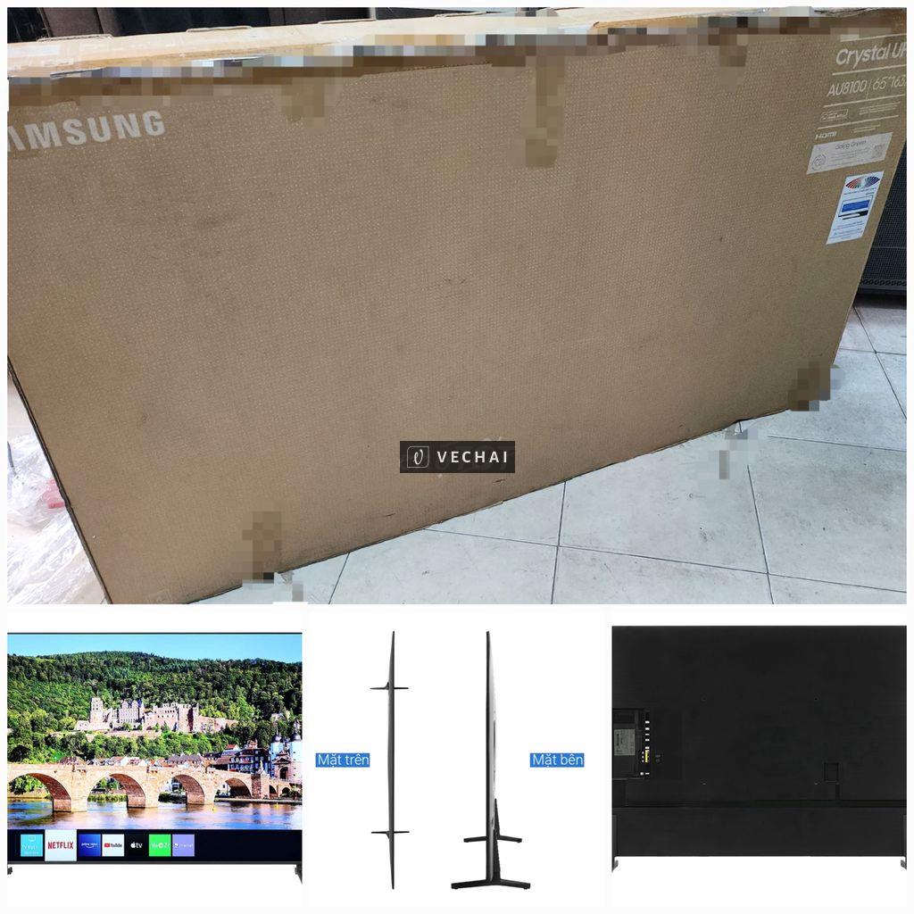 Tivi SAMSUNG 65in 4K 65AU8100 MỚI NGUYÊN THÙNG 👍👍