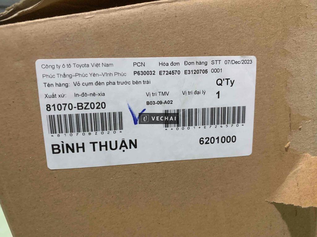 đèn trước xe Veloz bên trái,đèn zin mới 100%