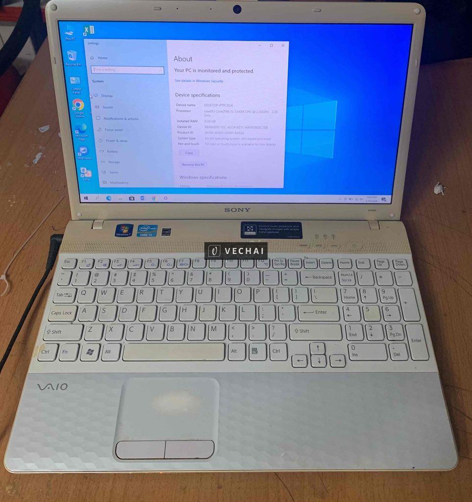 laptop Sony core i5