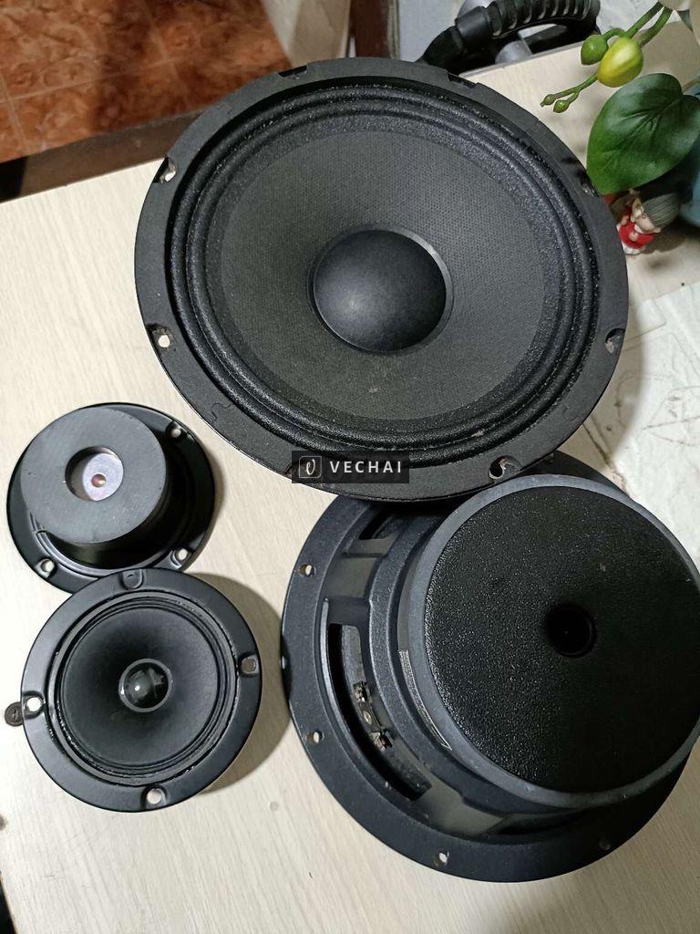 Combo loa Bass 20cm treble 10cm. Loa kéo