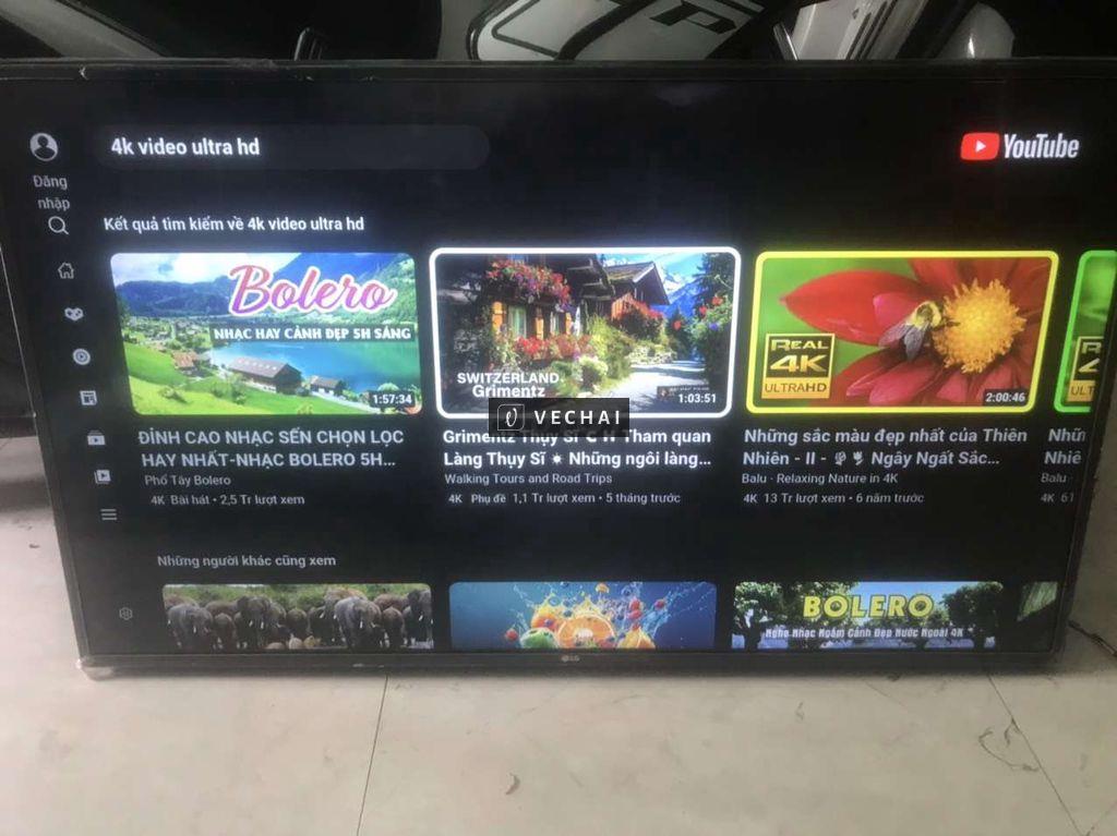 Tivi LG 49 inch 4K có internet nhà sử dụng kỹ