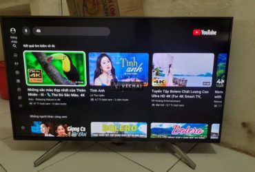 Tivi 43 inch Sony 4K giọng nói có bluetooth