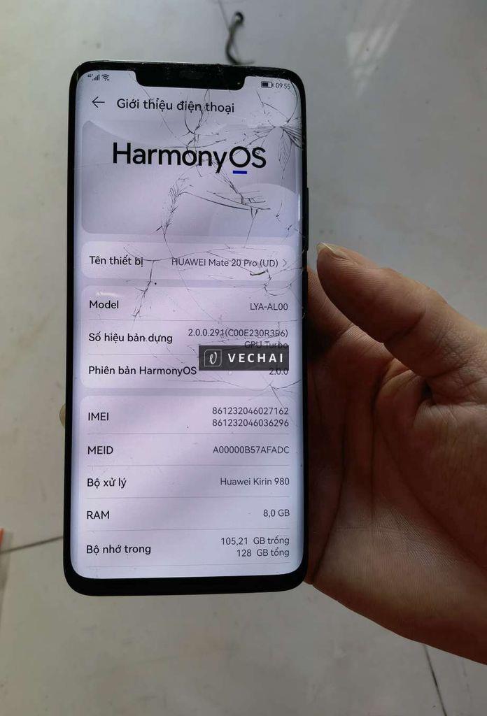 Huawei mate 20 pro bản ram 8 giá xác