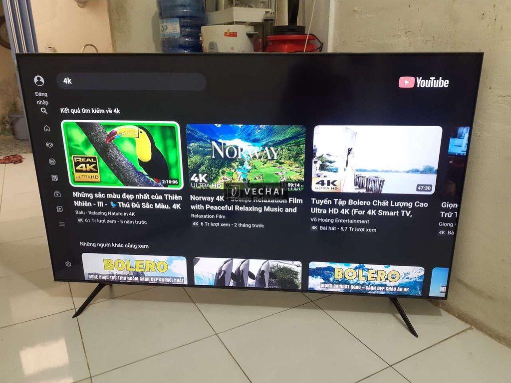 Smart Tivi 65 inch Samsung trực tiếp YouTube