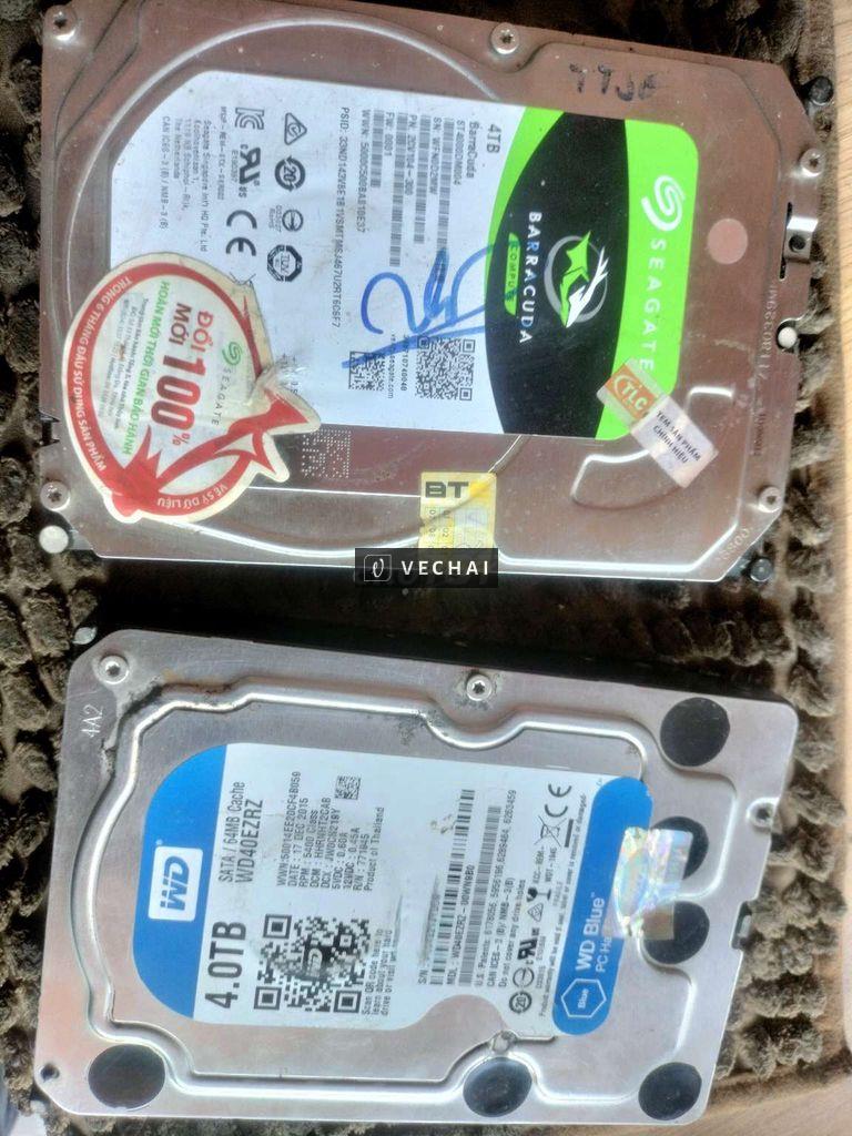 02 HDD 4T  bán xác