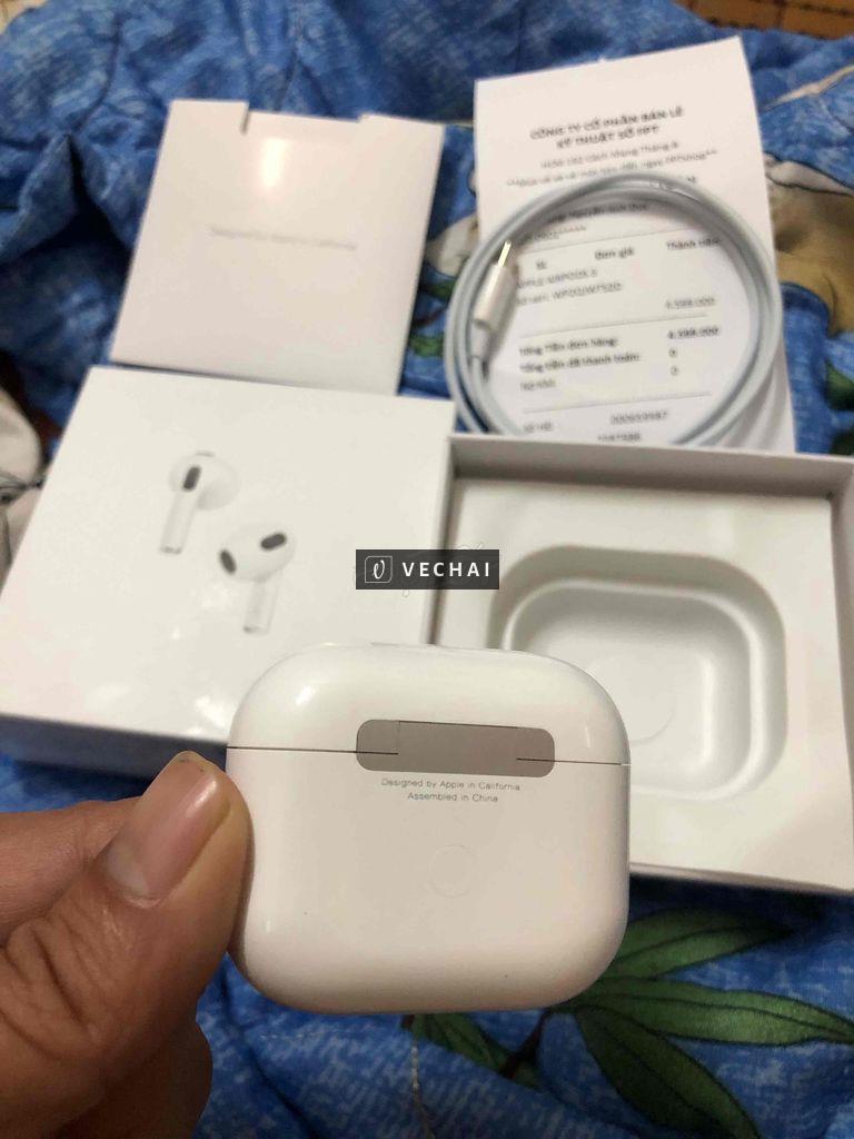 Tai Nghe AirPods 3 chíh hãg apple còn BH 7/2024