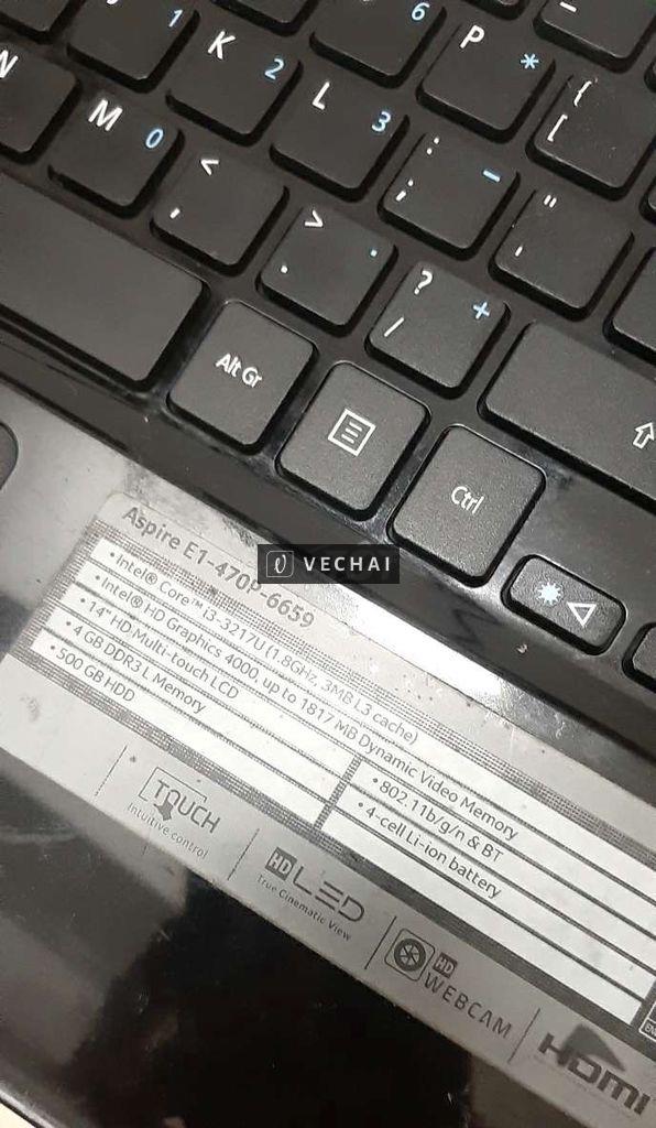 Xác laptop i3 hư màn hình