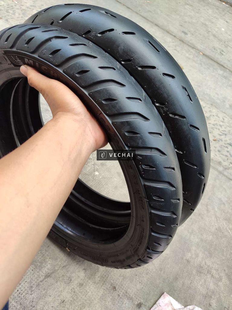 Tháo xe dư cặp vỏ michelin gắn ab vison vario