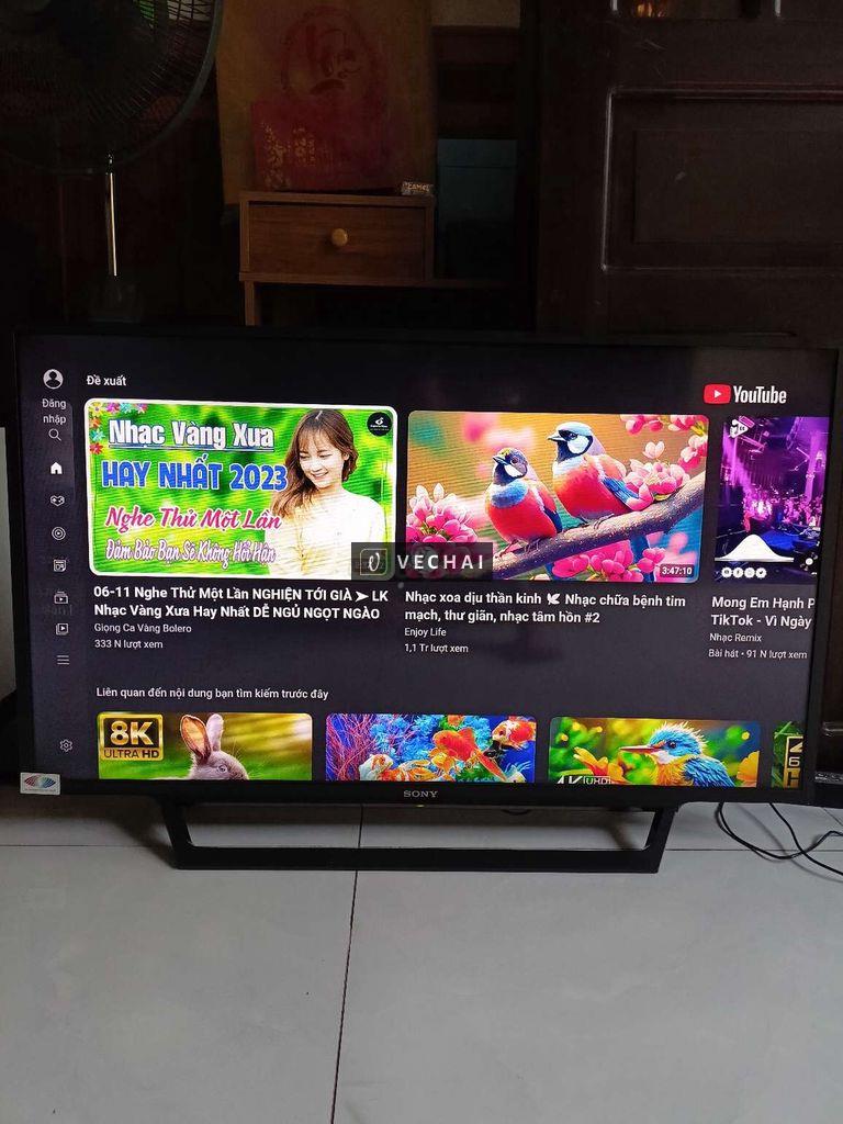 Smart tivi Sony 40 inch kết nối wifi trực tiếp.