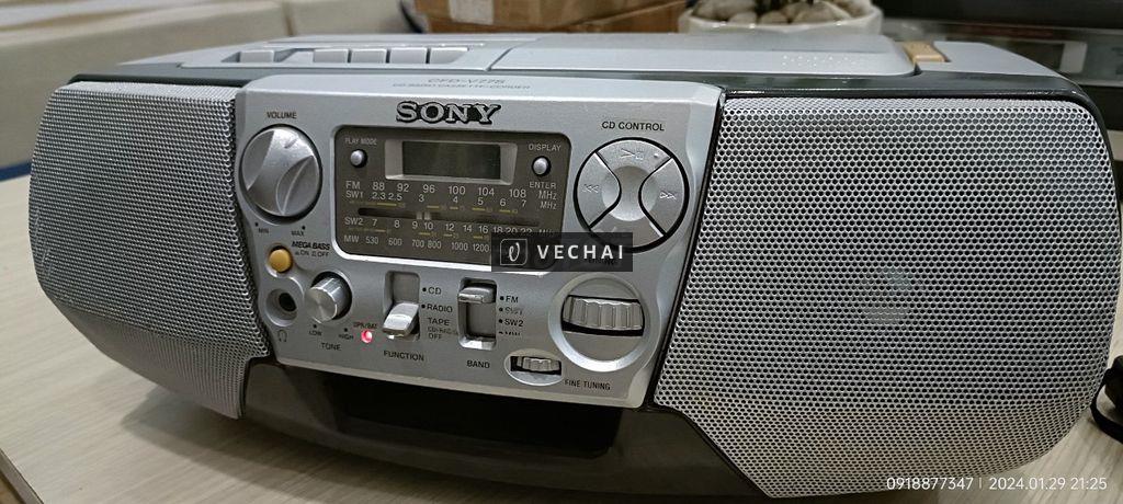 Radio cassette SONY CFD V77S